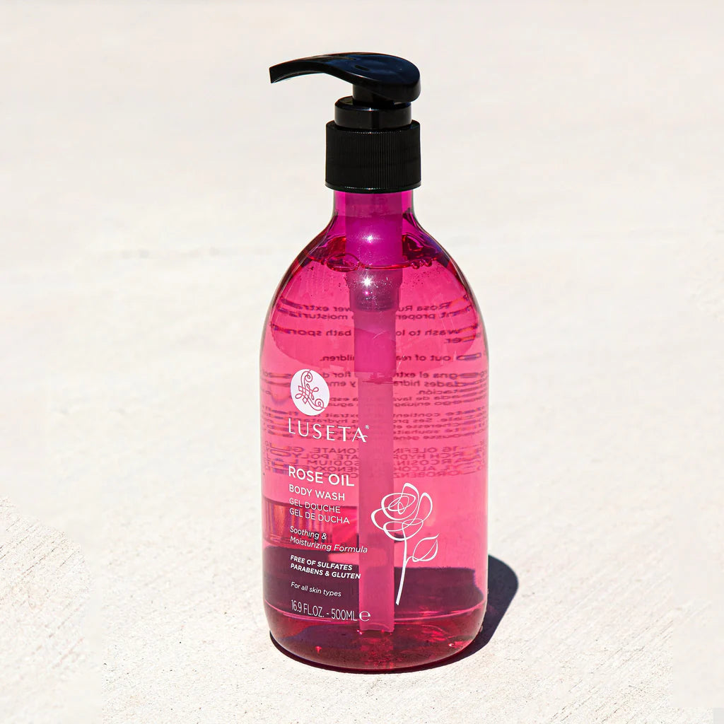 Luseta Body Wash Rose Oil