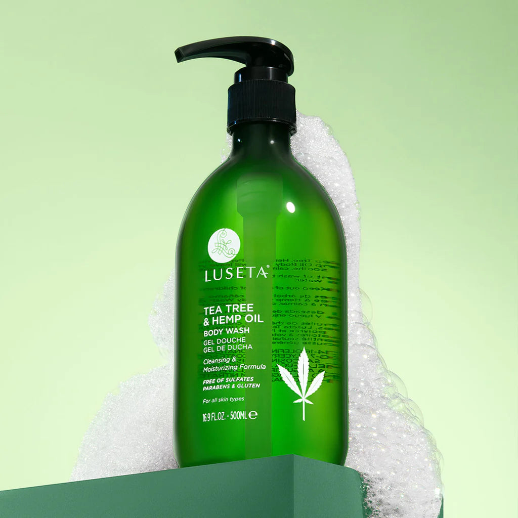 Luseta Gel de Baño Con Aceite de Arbol de Té