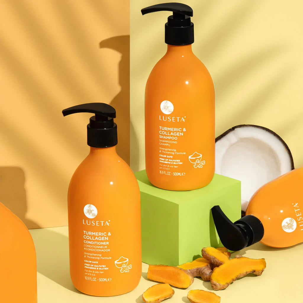 Luseta Shampo Y Acondicionador Turmeric & Collagen