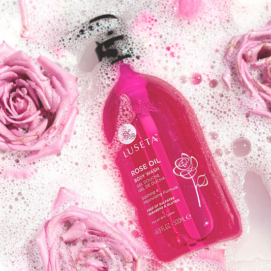 Luseta Body Wash Rose Oil