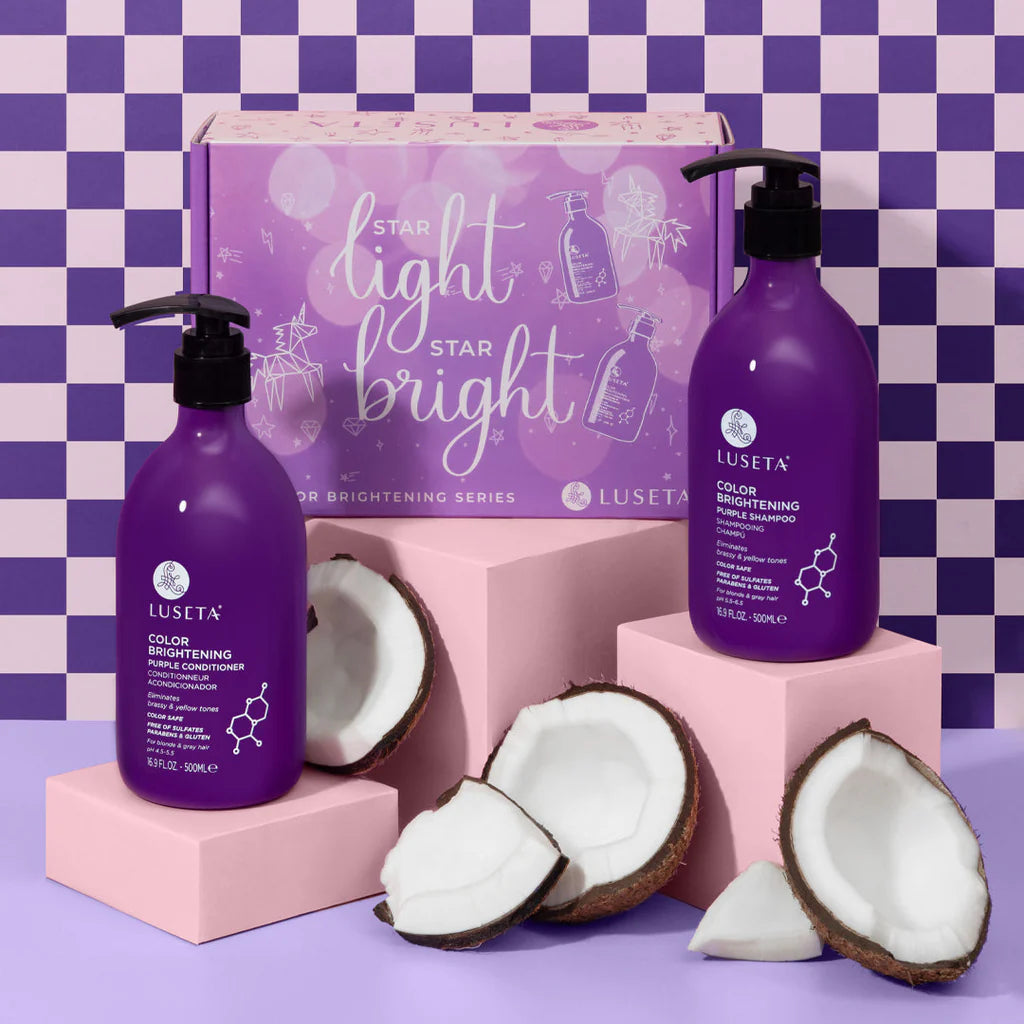 Luseta Shampo Y Acondicionador Purple 500ml