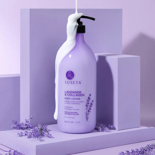 Luseta Loción Corporal de Lavanda y Colágeno 1L
