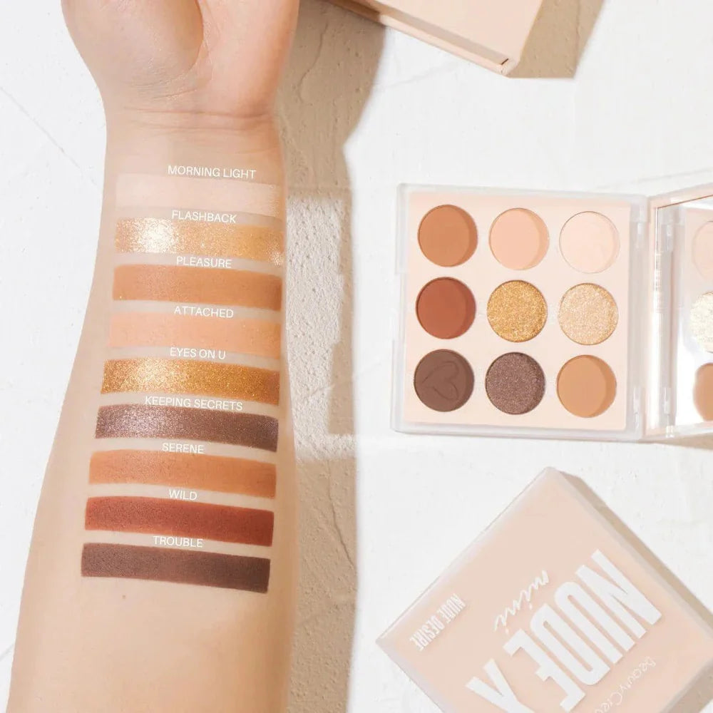 Beauty Creations Paleta de Sombras mini Nudex Nude Disire