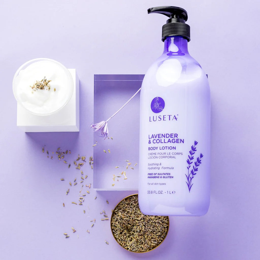 Luseta Loción Corporal de Lavanda y Colágeno 1L
