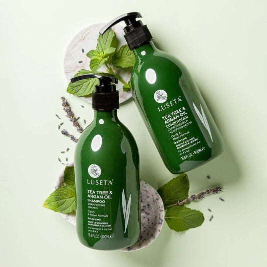 Luseta Shampo Y Acondicionador Tea Tree Y Argan Oil