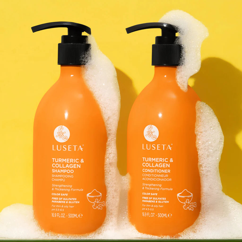Luseta Shampo Y Acondicionador Turmeric & Collagen