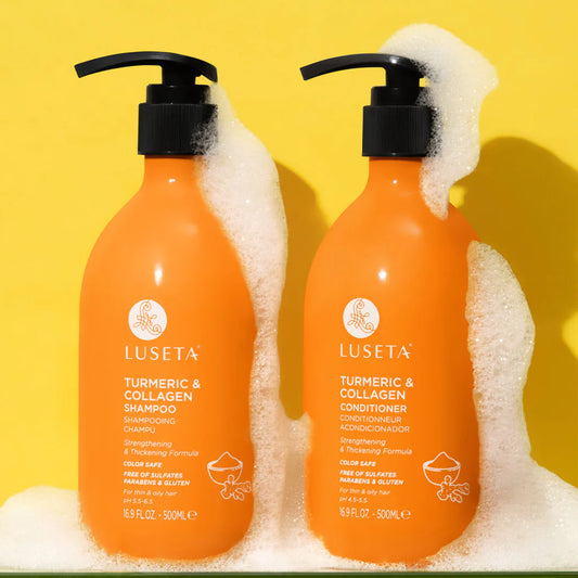 Luseta Shampo Y Acondicionador Turmeric & Collagen