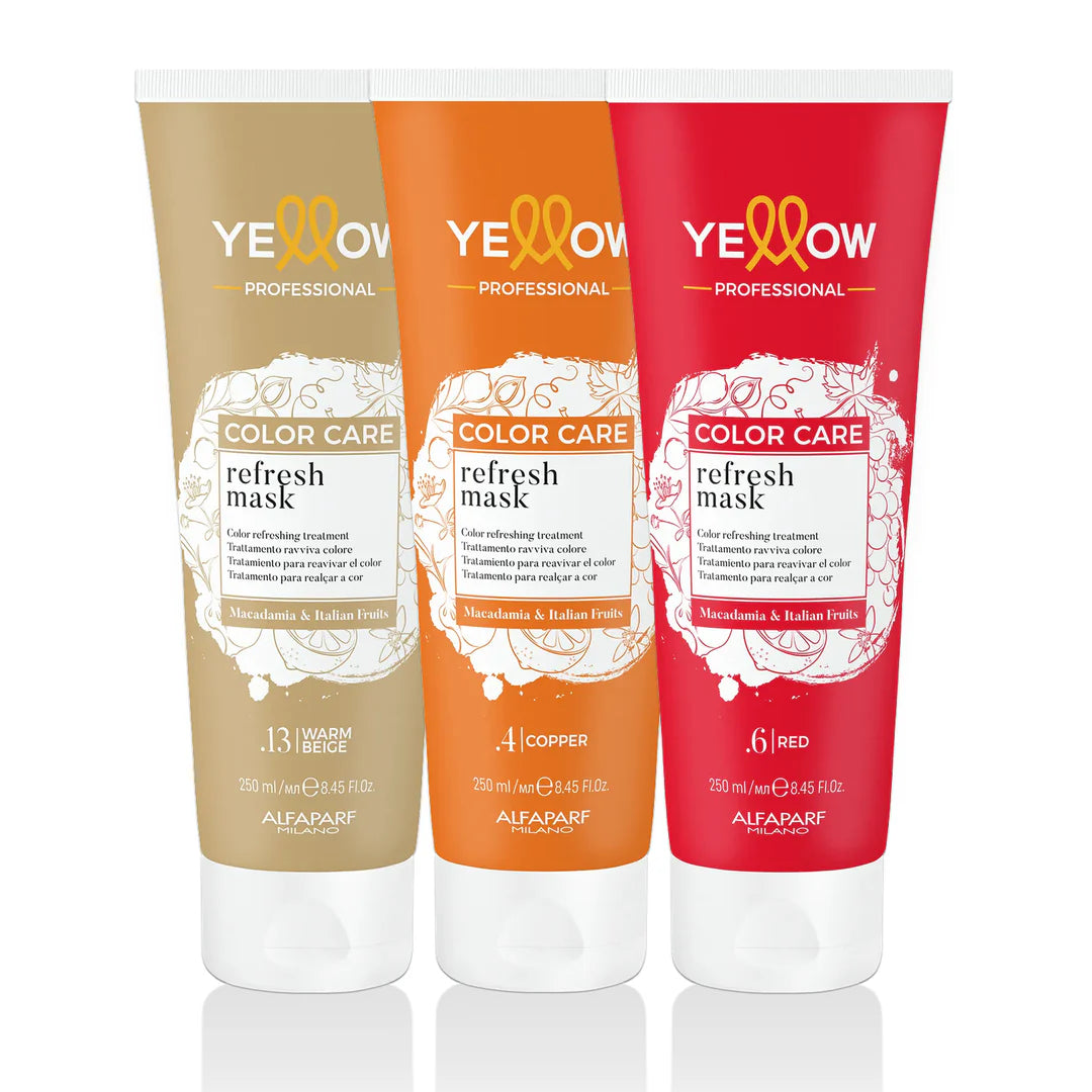Yellow Mascarilla Color Care Refresh