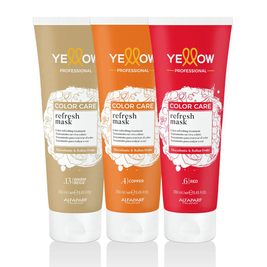 Yellow Mascarilla Color Care Refresh